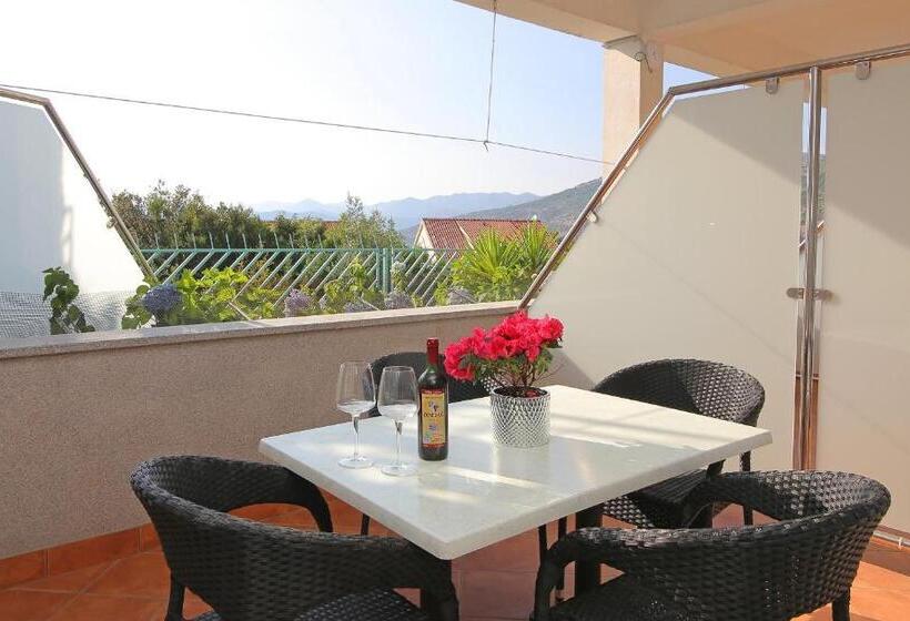 2 Bedroom Family Apartment with Terrace, Villa Antea Apartments