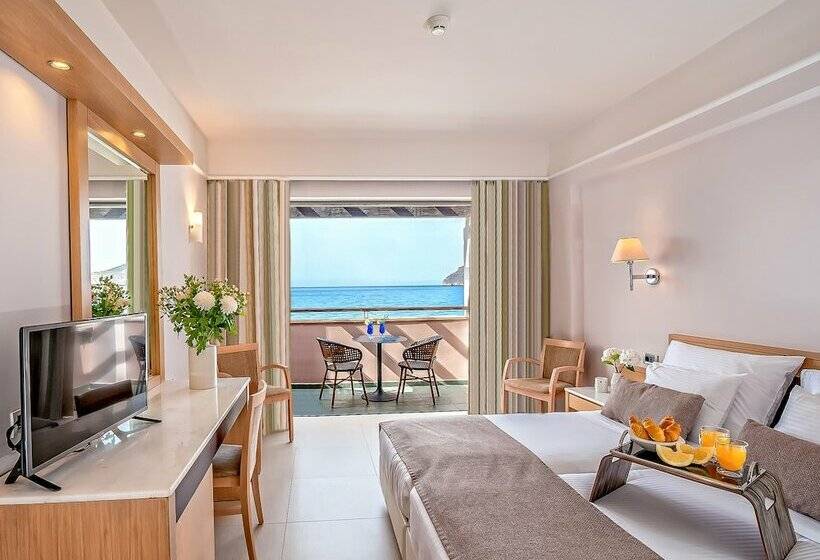 Номер Стандарт Боковой Вид на Море, Porto Platanias Beach Resort & Spa
