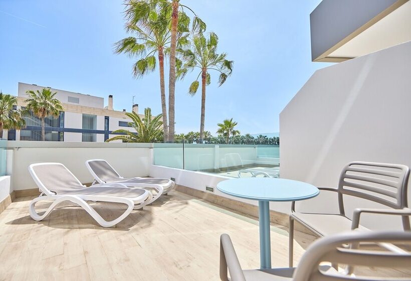 Полулюкс Одноместный с Террасой, Tomir Portals Suites  Adults Only