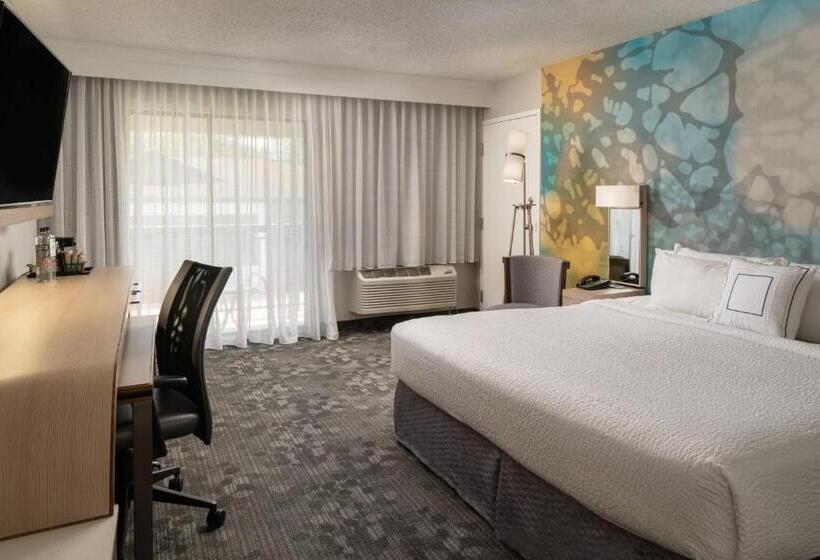 اتاق استاندارد با تخت بزرگ, Courtyard By Marriott Orlando Lake Buena Vista At Vista Centre