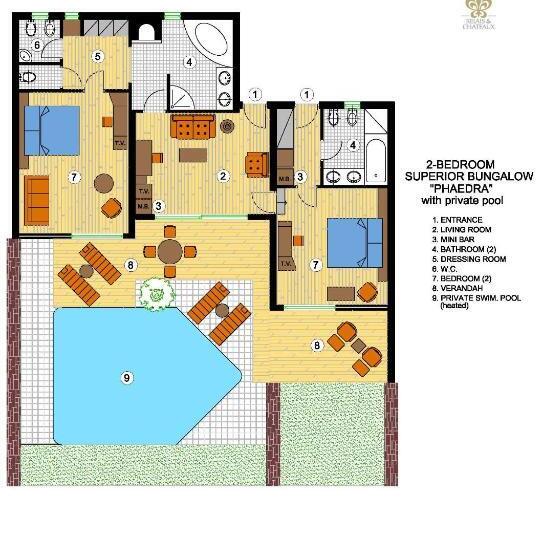 수피리어 방갈로, Elounda Mare Relais & Chateaux