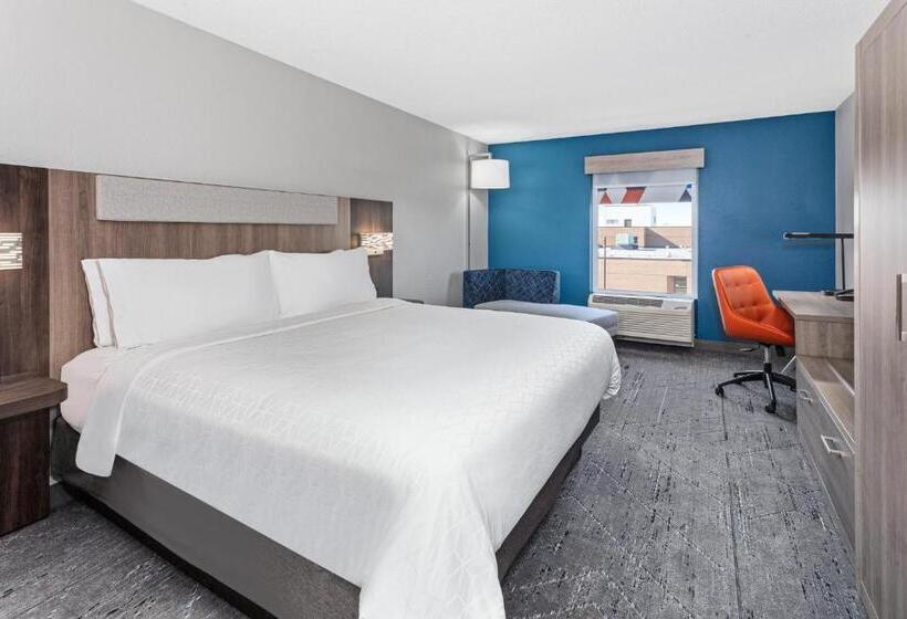 Büyük Çift Kişilik Yataklı Standart Oda, Holiday Inn Express Hotel & Suites Chicago Algonquin, An Ihg