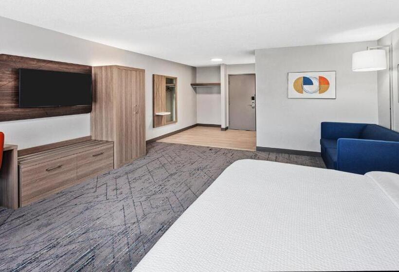 Büyük Çift Kişilik Yataklı Süit, Holiday Inn Express Hotel & Suites Chicago Algonquin, An Ihg