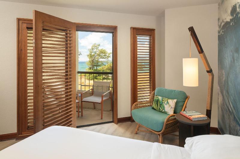 스탠다드 룸 킹사이즈 침대, Sheraton Kauai Coconut Beach Resort