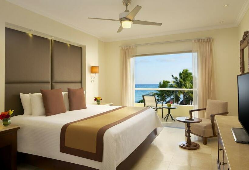带大床的豪华间, Dreams Tulum Resort & Spa