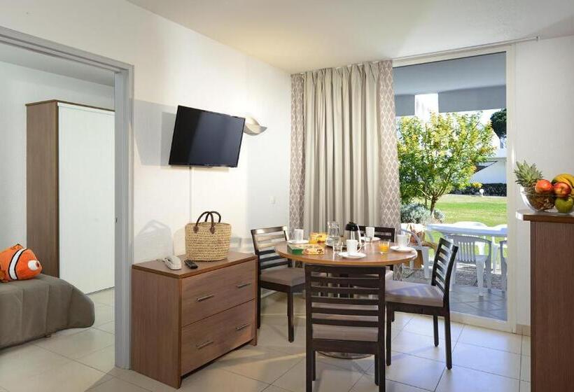 Апартаменты 1 Спальня Нижний Этаж, Residence Residéal La Grande Motte