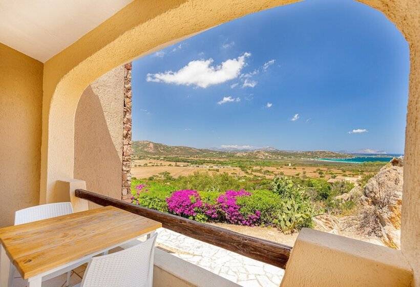 带1个卧室的带海景的公寓, Residence Hotel Lu Nibareddu