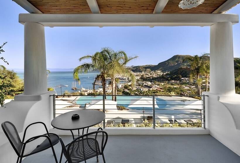 اتاق سوپریور با چشمانداز دریا, Villa Enrica   Aeolian Charme