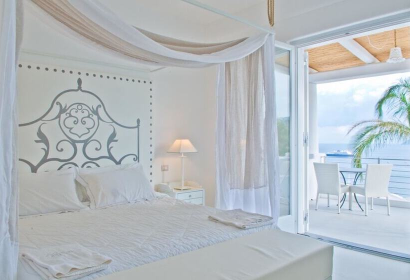 اتاق سوپریور با چشمانداز دریا, Villa Enrica   Aeolian Charme