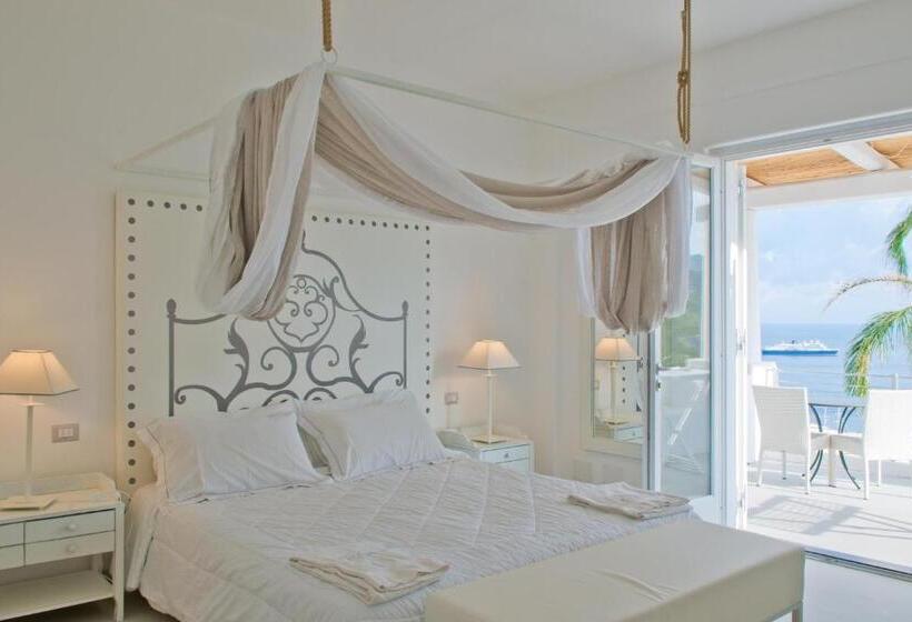 اتاق سوپریور با چشمانداز دریا, Villa Enrica   Aeolian Charme