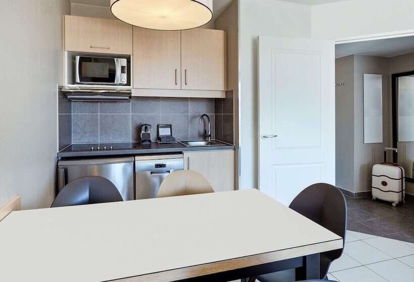 침실 1개 아파트, Aparthotel Adagio Monaco Monte Cristo