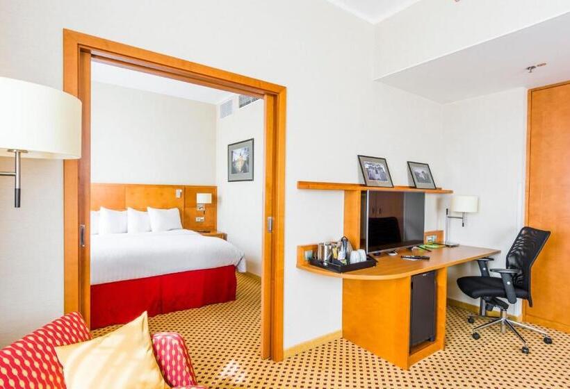 带大床的标准工作室, Courtyard By Marriott Pilsen
