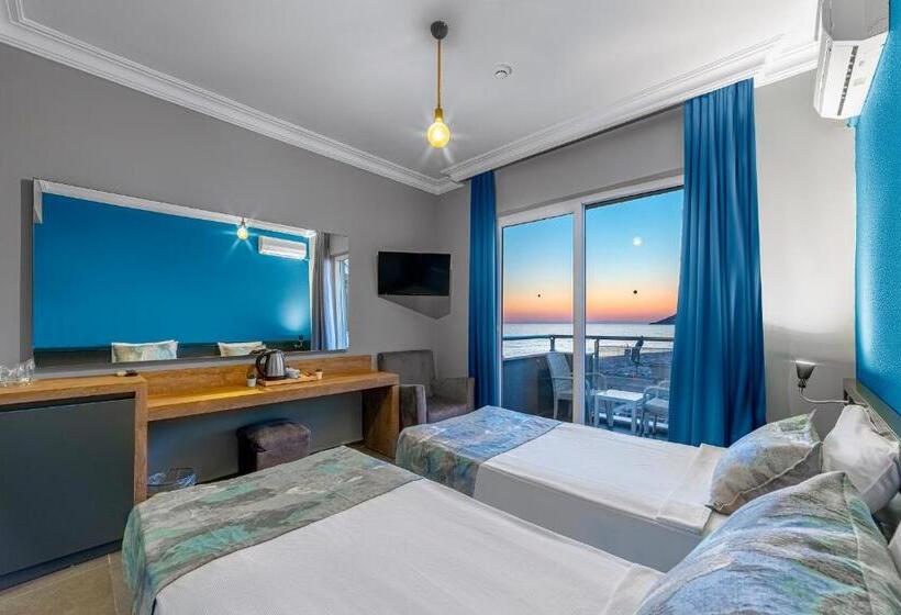 Номер Стандарт Боковой Вид на Море, Royalisa Palmiye Beach Hotel Adult Only
