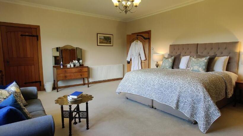 Номер Стандарт Вид на Море, Luxury Bed And Breakfast At Bossington Hall In Exmoor, Somerset