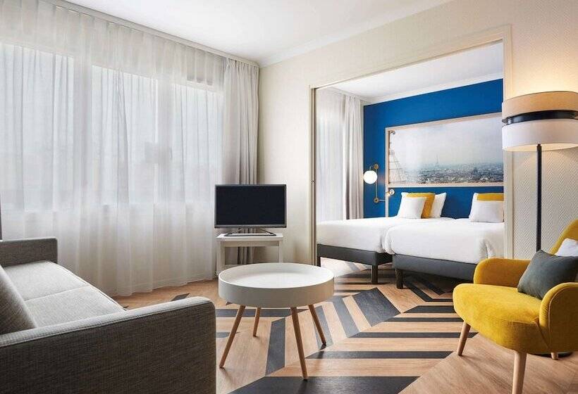 Апартаменты 1 Спальня, Aparthotel Adagio Porte De Versailles