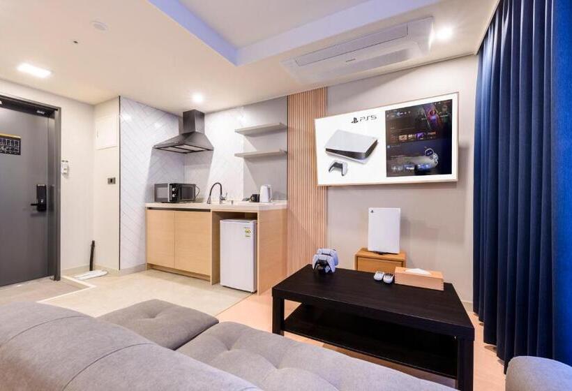 Номер Deluxe Кровать Куин, Ventimo Hotel & Residence Jeju