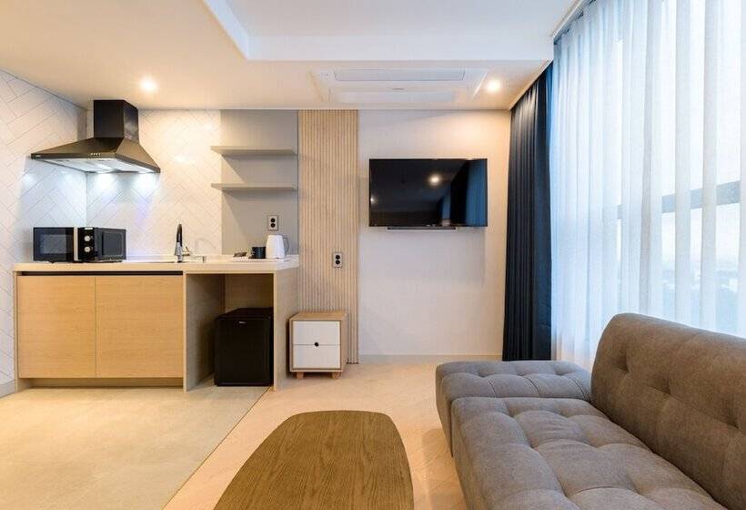 Номер Deluxe Кровать Куин, Ventimo Hotel & Residence Jeju