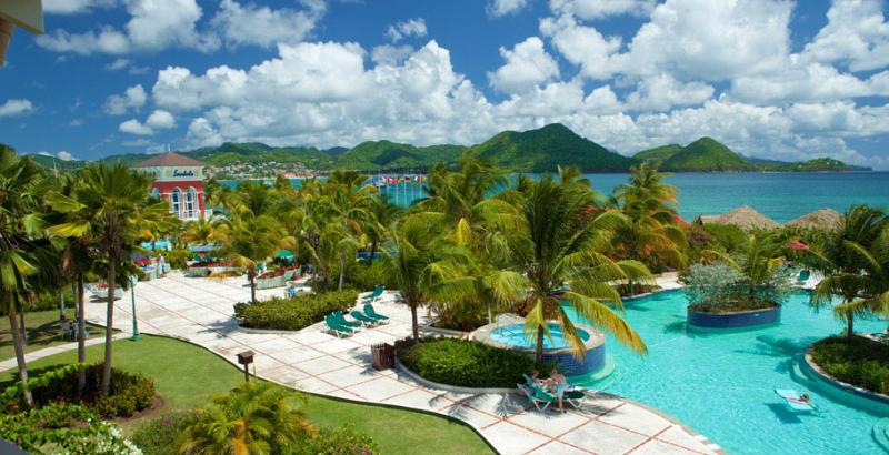 سوییت با چشم‌انداز دریا, Sandals Grande St. Lucian Spa And Beach All Inclusive Resort   Couples Only