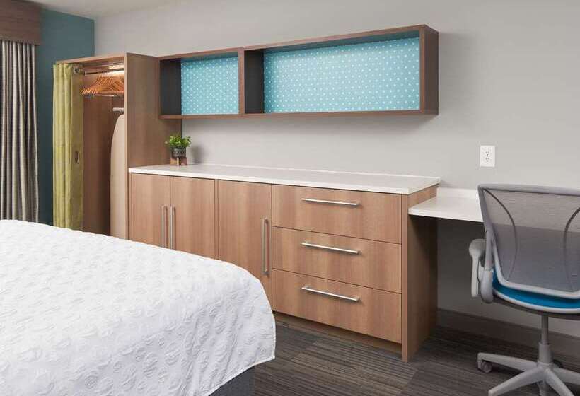 스위트 킹사이즈 침대, Home2 Suites By Hilton Pompano Beach Pier