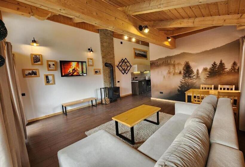 Апартаменты Deluxe 1 Спальня, Apartments Chalet Girska Hatyna