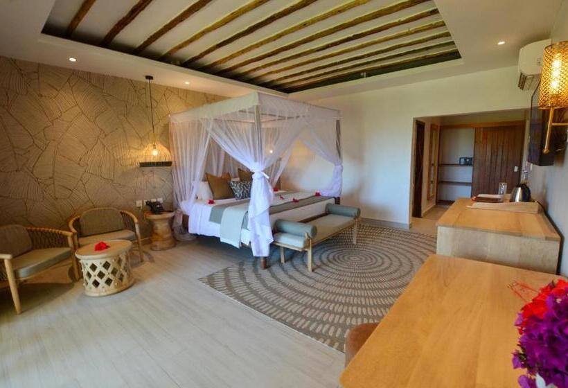 디럭스 룸 바다 전망, Neptune Pwani Beach Resort & Spa Zanzibar  All Inclusive
