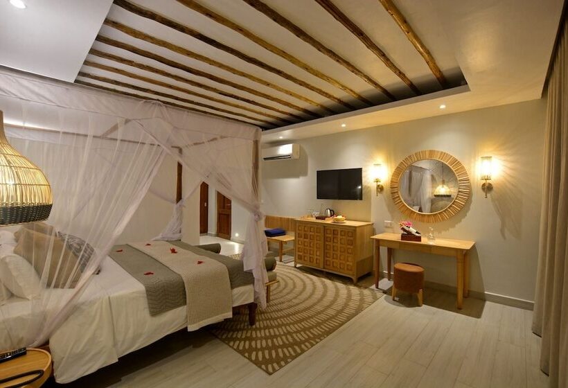디럭스 룸 바다 전망, Neptune Pwani Beach Resort & Spa Zanzibar  All Inclusive
