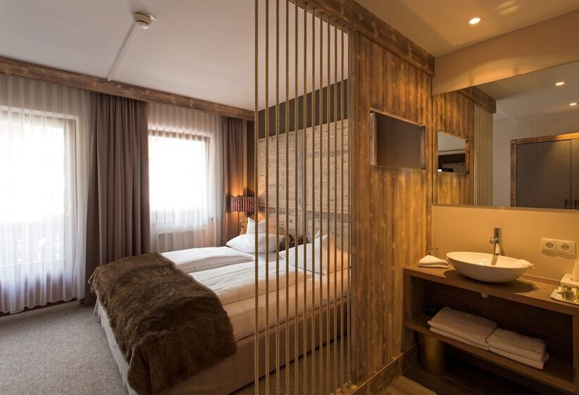 Номер Стандарт с Балконом, Alpenhotel Stefanie