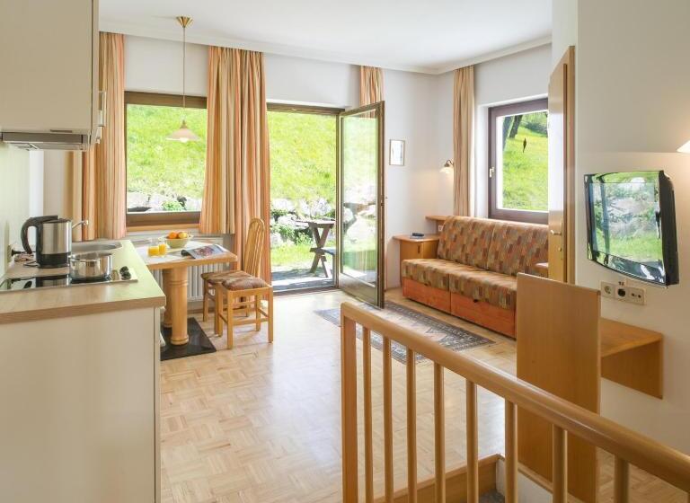 Апартаменты 1 Спальня, Ferienhof Neusacher Moser
