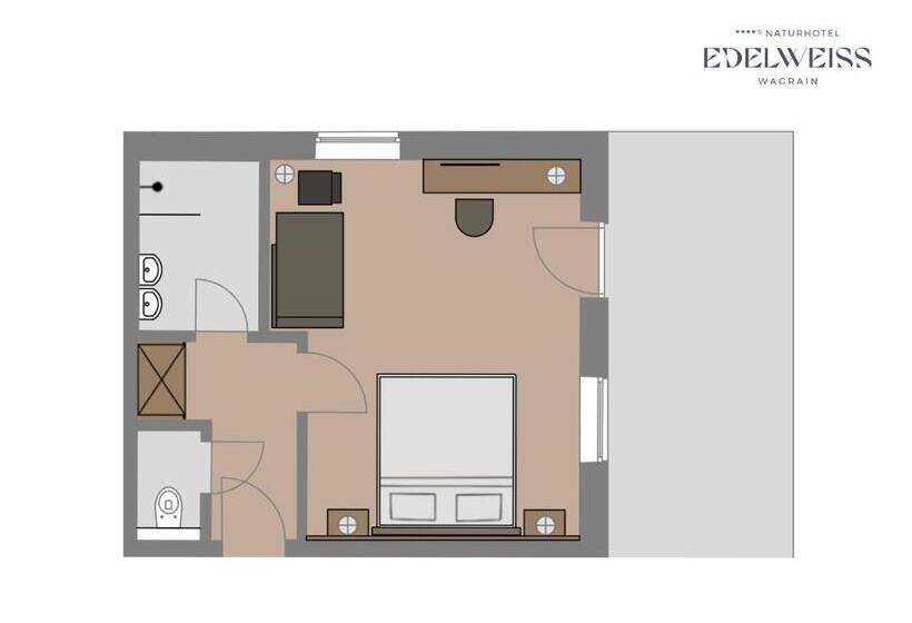 Номер Стандарт, Naturhotel Edelweiss Wagrain