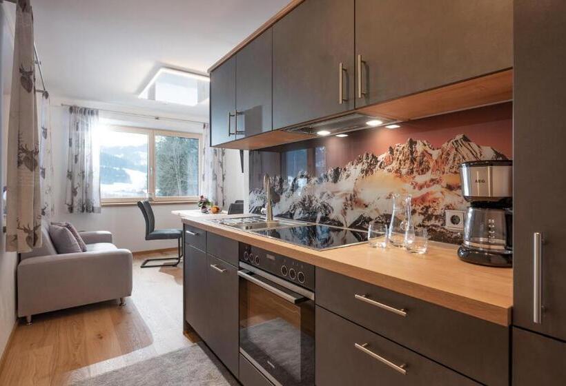 Люкс Вид на Сад, Otto Steiner Appartements Pension Ellmau & Wilder Kaiser
