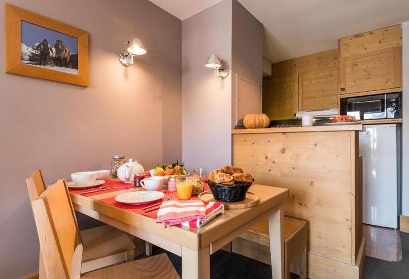 1 Bedroom Apartment Mountain View, Residence Pierre & Vacances Les Balcons De Bellevarde