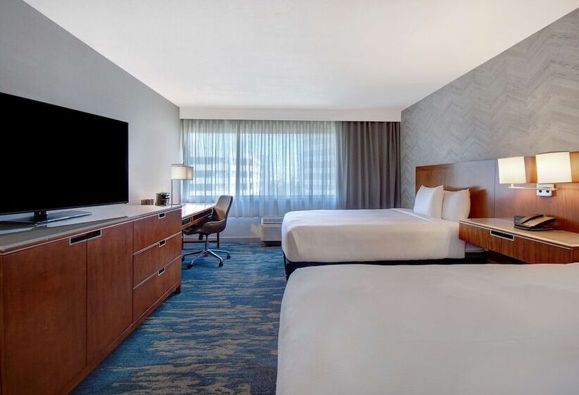 스탠다드 룸 더블 침대 2개, Doubletree By Hilton Lax El Segundo