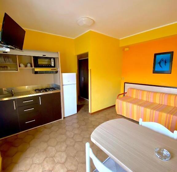 Апартаменты 1 Спальня Вид на Сад, Residence Hotel Felix