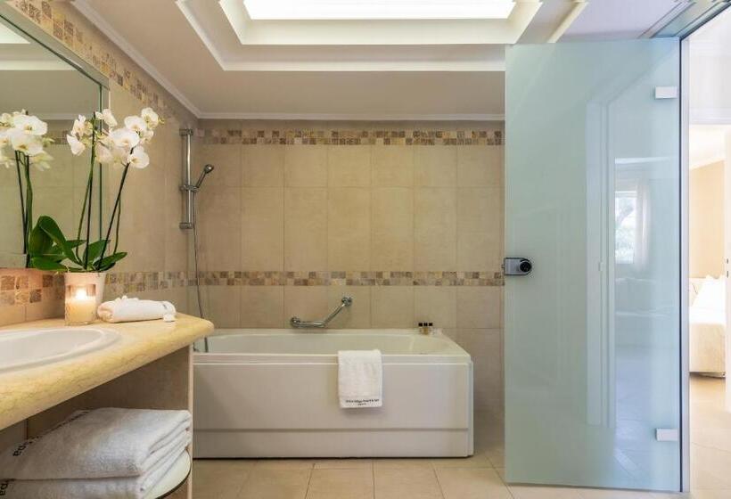 اتاق لوکس با چشم‌انداز باغ, Lindos Village Resort & Spa Adults Only