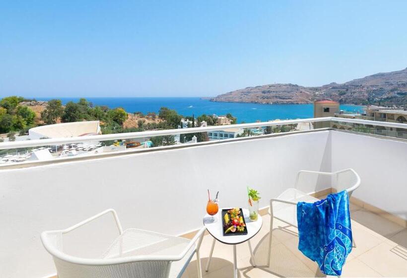 سوییت جونیور لوکس با چشم‌انداز دریا, Lindos Village Resort & Spa Adults Only