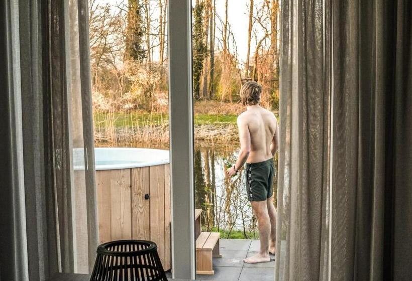 침실 2개 아파트, River Cabin 4 People