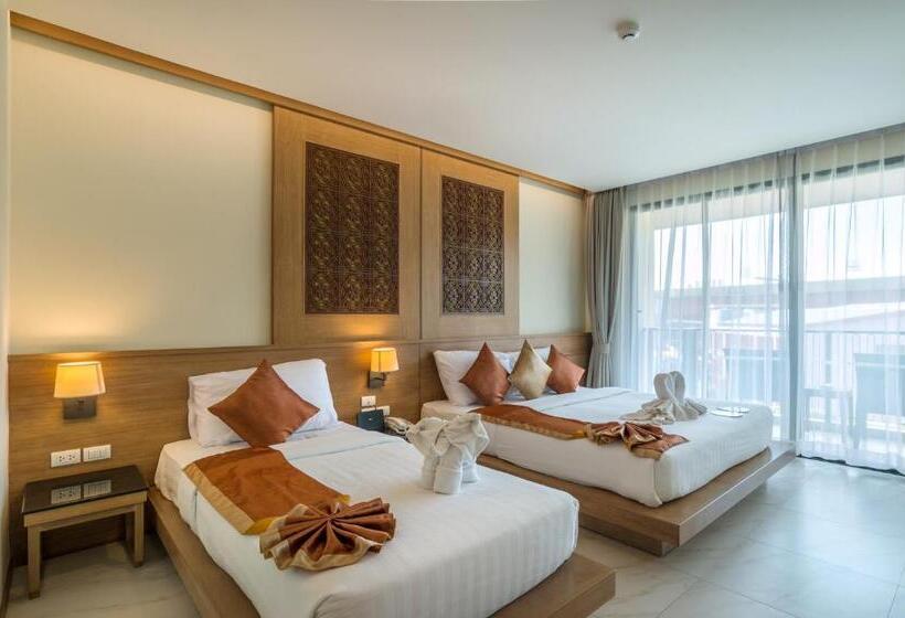Трехместный Номер Стандарт Вид на Бассейн, Ananta Burin Resort   Sha Extra Plus