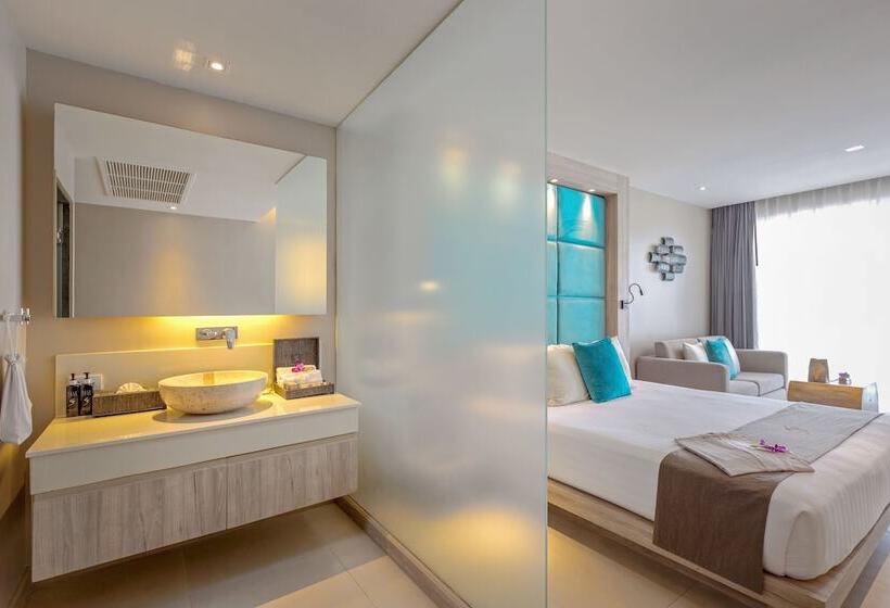 스탠다드 스튜디오 바다 전망, Cape Sienna Phuket Gourmet Hotel & Villas   Sha Extra Plus