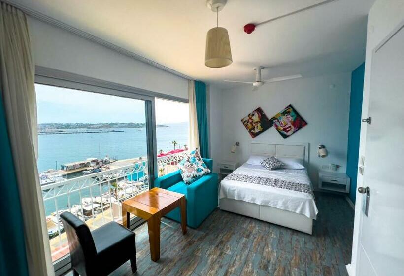 キングサイズベッドのスタンダードルーム, Larimar Hotel Cesme