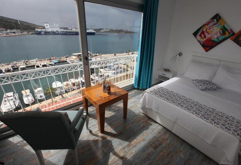 キングサイズベッドのスタンダードルーム, Larimar Hotel Cesme
