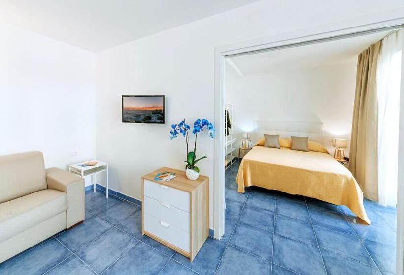 Апартаменты 1 Спальня Вид на Сад, Le Canne Family Resort & Spa