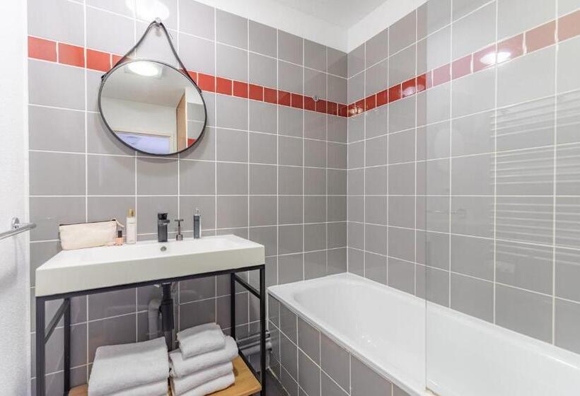 Апартаменты 2 Спальни, Appart City Classic Toulouse Saintsimon