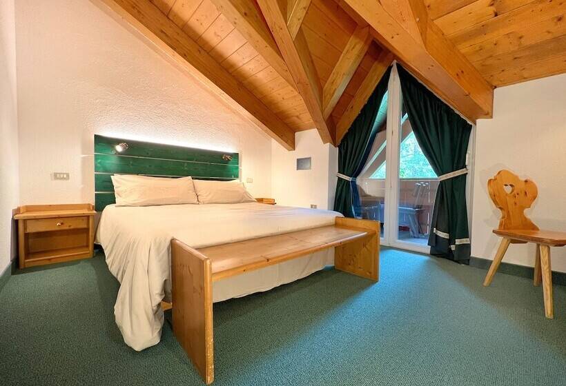 Номер Стандарт Вид на Горы, B&b Garni Villa Campitello