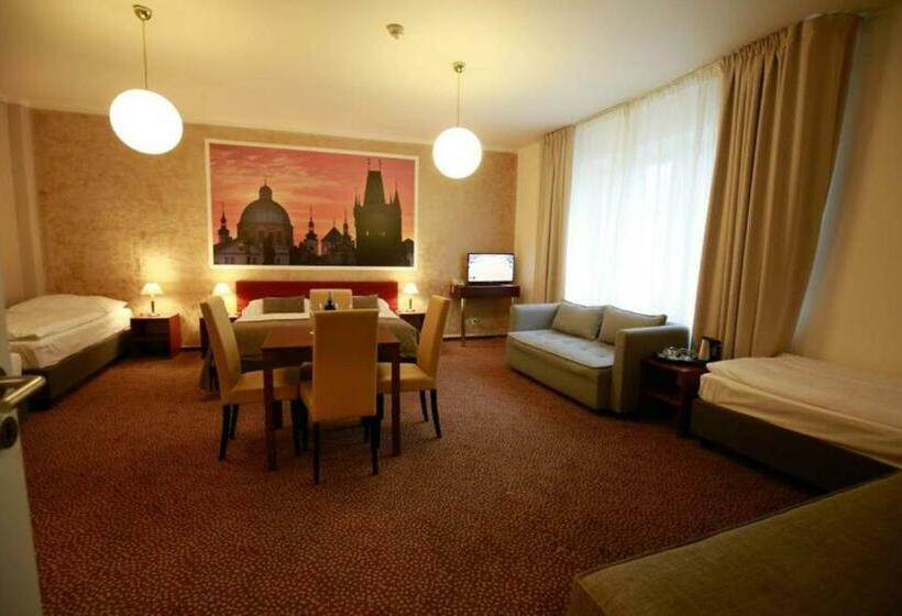 Huoneisto 1 Makuuhuone, Metropolitan Old Town Hotel   Czech Leading Hotels
