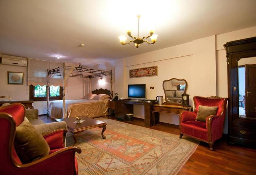 キングサイズベッドのデラックススイート, Villa Sphendone Suites Istanbul