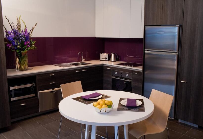 带1个卧室的豪华公寓, Tyrian Serviced Apartments Fitzroy
