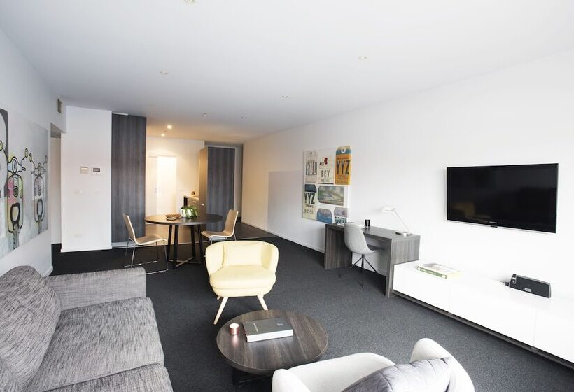 带2个卧室的公寓, Tyrian Serviced Apartments Fitzroy