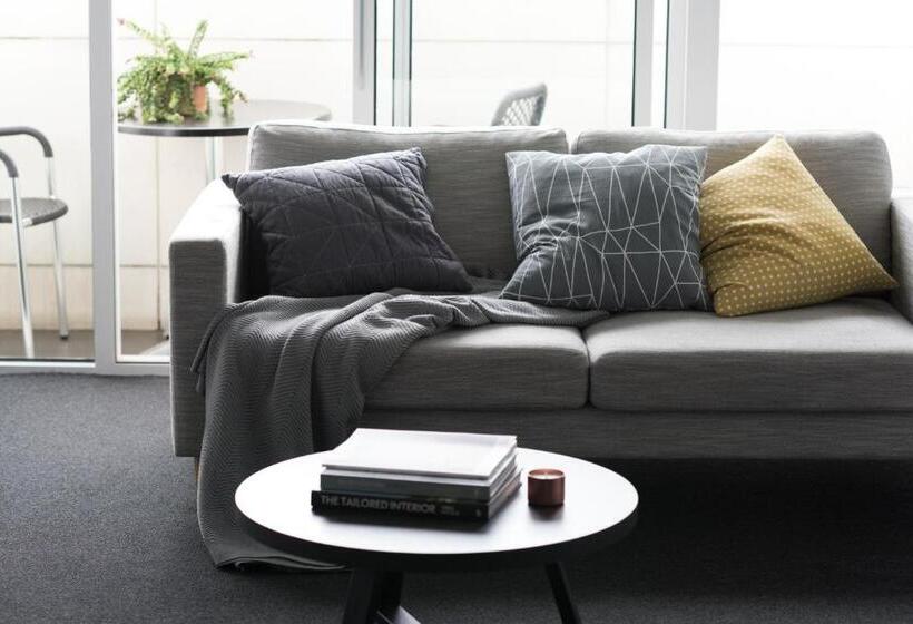 带1个卧室的豪华公寓, Tyrian Serviced Apartments Fitzroy