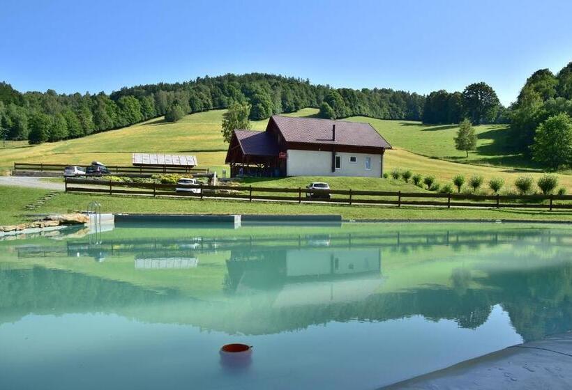 Люкс Кровать Кинг, Penzion A Apartmány Skipark Hraběšice