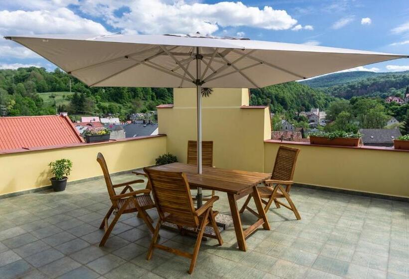 Номер Стандарт с Террасой, Penzion Růže